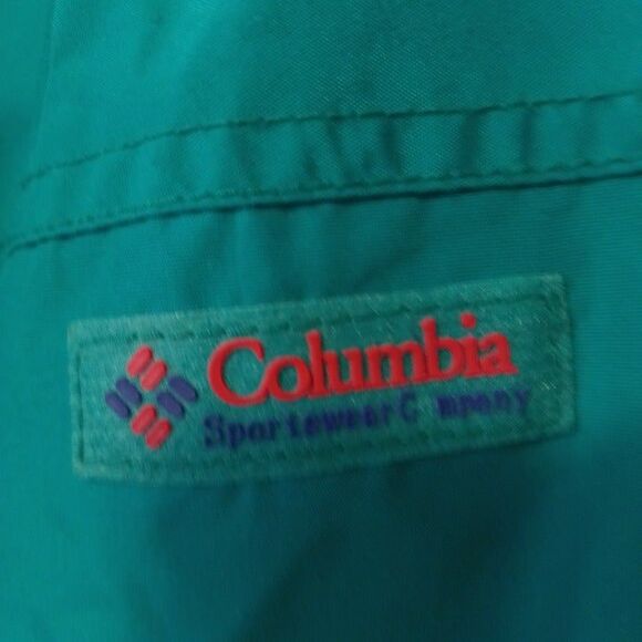 Vintage Columbia Large Neon Bugaboo Radial Sleeve Ski Jacket-90s-Zippered Pocket - Picture 6 of 12